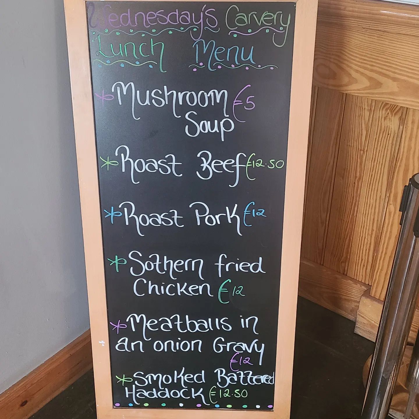 Crookstown Inn - Todays carvery lunch menu served from 12... | Facebook