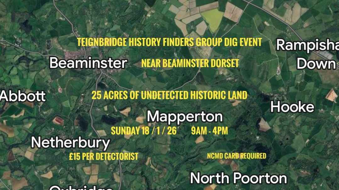 Group Dig Event Near Beaminster in Dorset