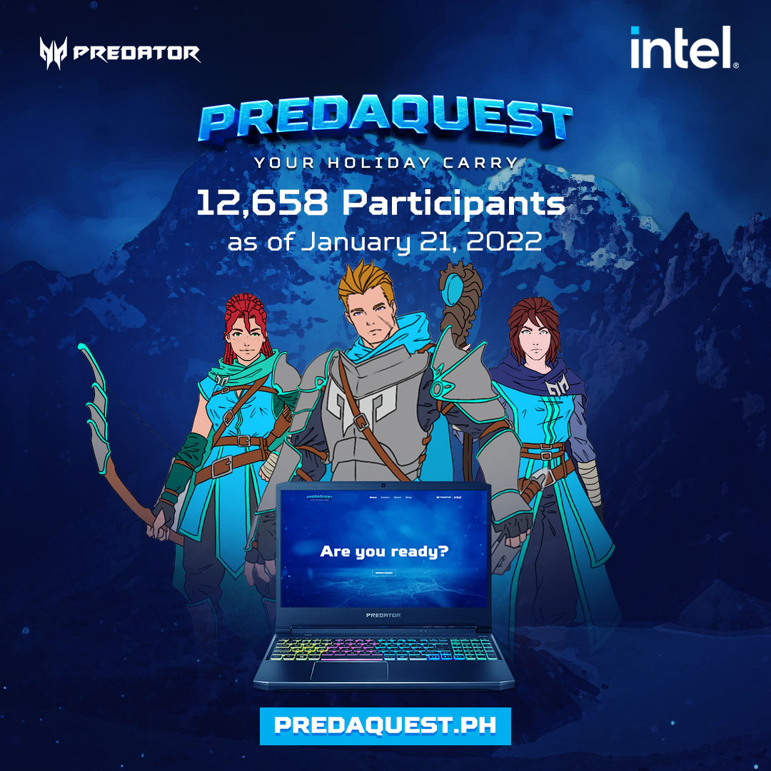 Predator - 12,658 participants have answered the call of the Predaquest ...
