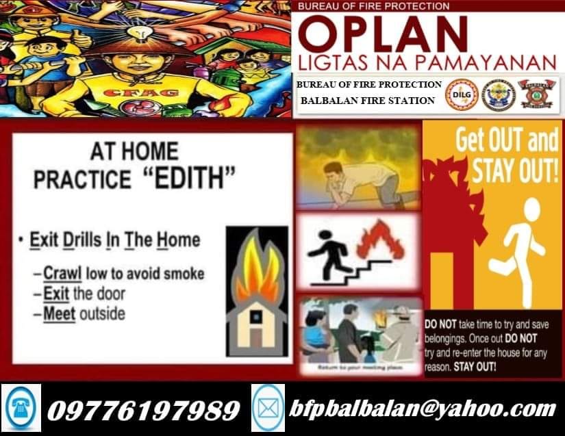 BFP CAR - 🔥EXIT DRILLS in the HOME Check your Homes, every room for ...