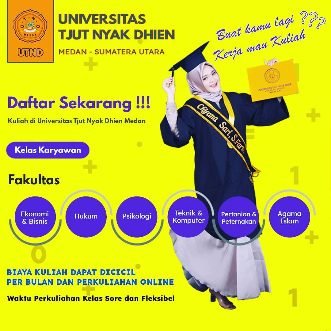 [ kuliah onlone di... - Universitas Tjut Nyak Dhien Medan