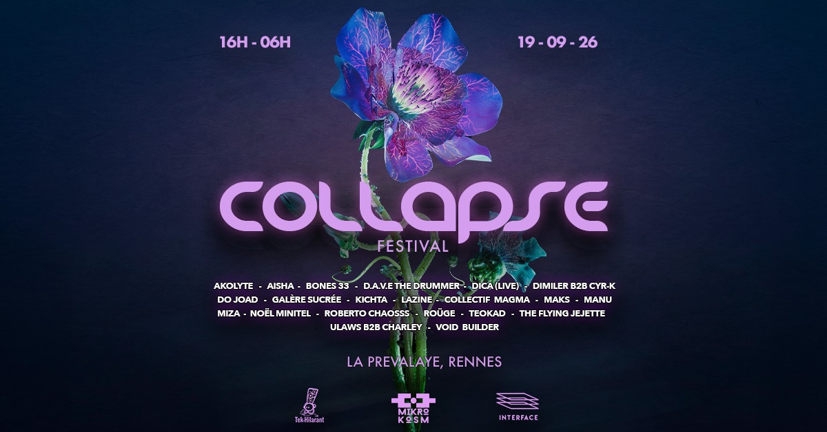 Affiche Collapse Festival #1