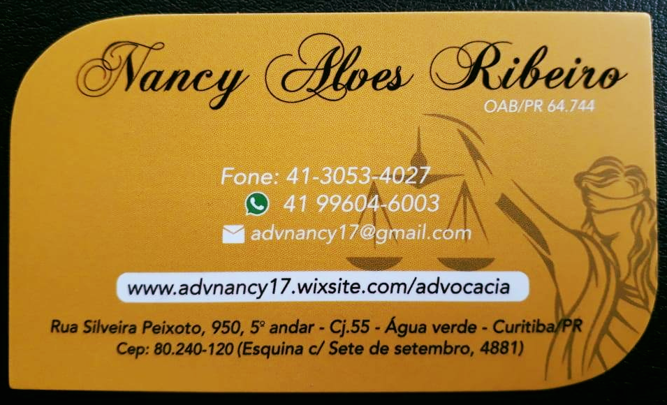 Nancy Alves Ribeiro - Advocacia | Curitiba PR