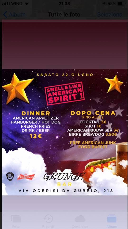 Grunge bar | Rome