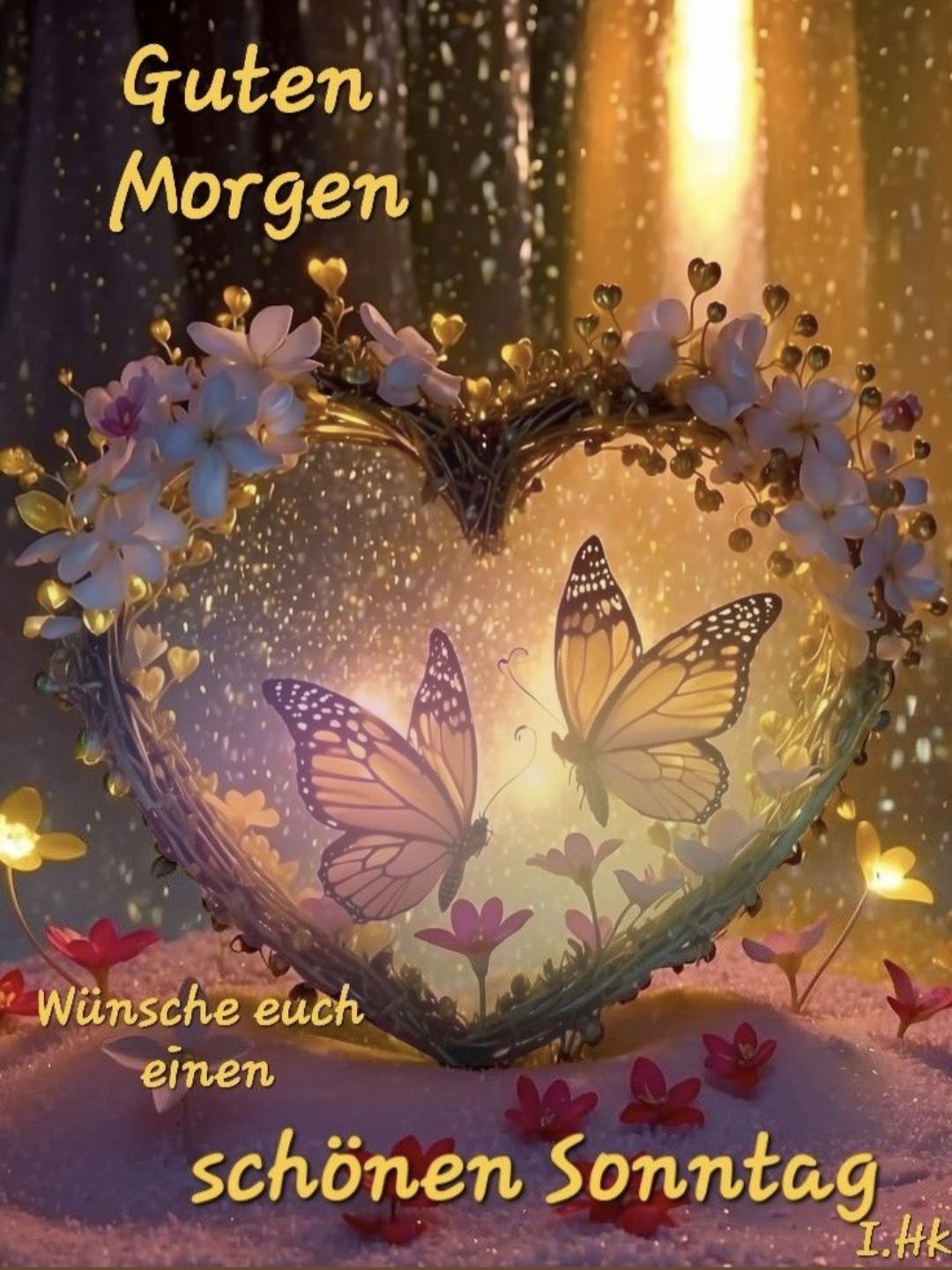 Guten Morgen Wunsche Euch Einen Schonen Sonntag