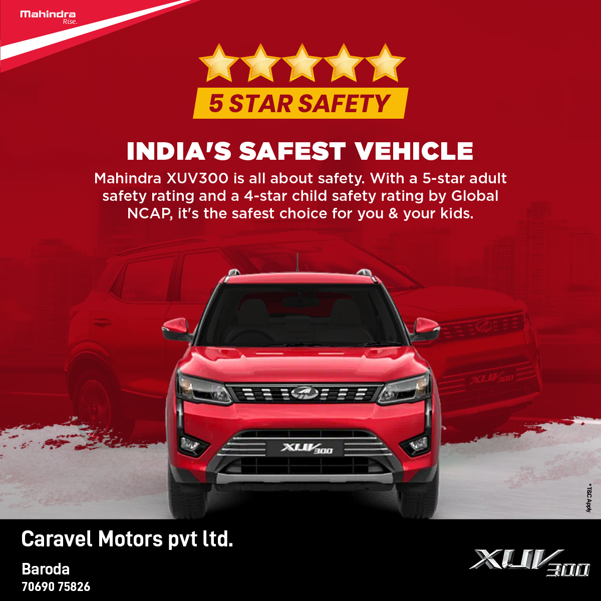 Mahindra XUV300 is India’s... - Mahindra Caravel Motors | Facebook