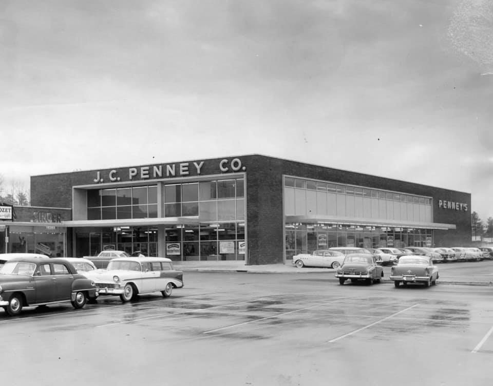 The grand opening of Penney's in the early 1950's.