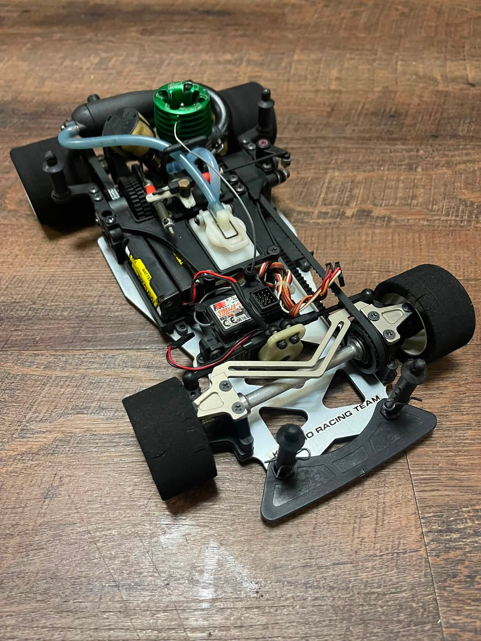 Kyosho Spada.09 Nitro rc car for sale with new unpainted body