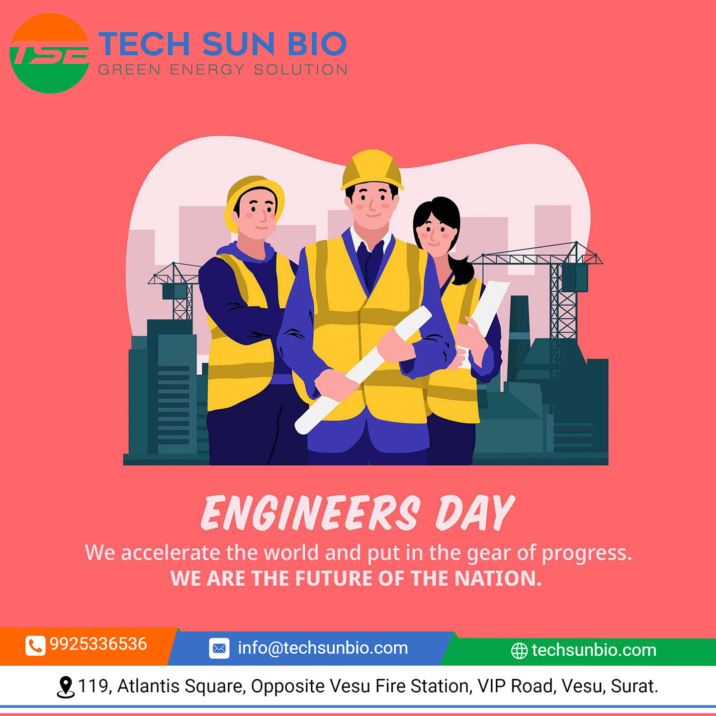 Techsunbio - We accelerate the World. #happyengineersday #future # ...
