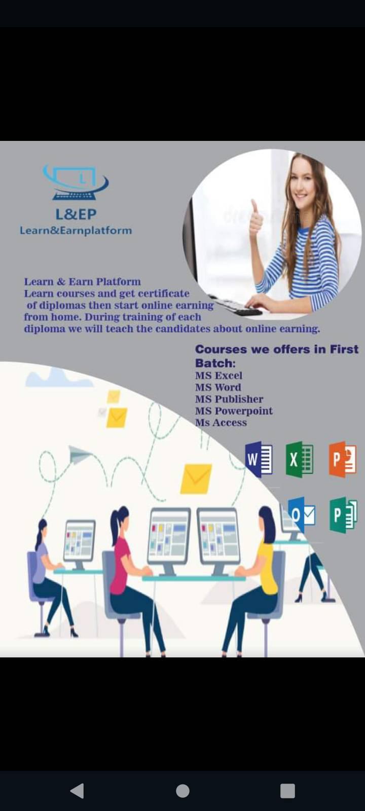 Learn & Earn platform