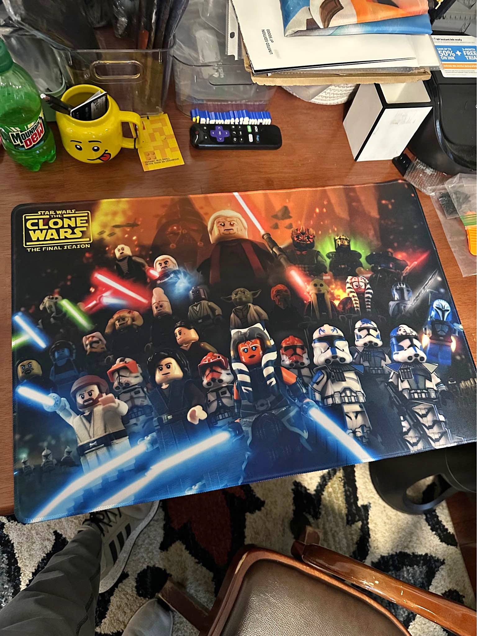 Lego Star Wars Computer Mat - Home Decor | Facebook Marketplace | Facebook