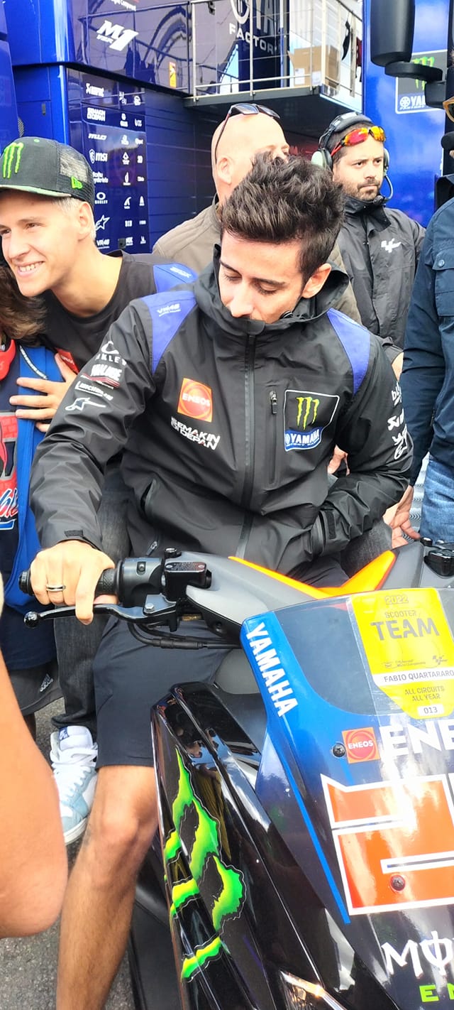 Fabio Fabio is one of the biggest motorcycle enthusiast I ever seen. I
