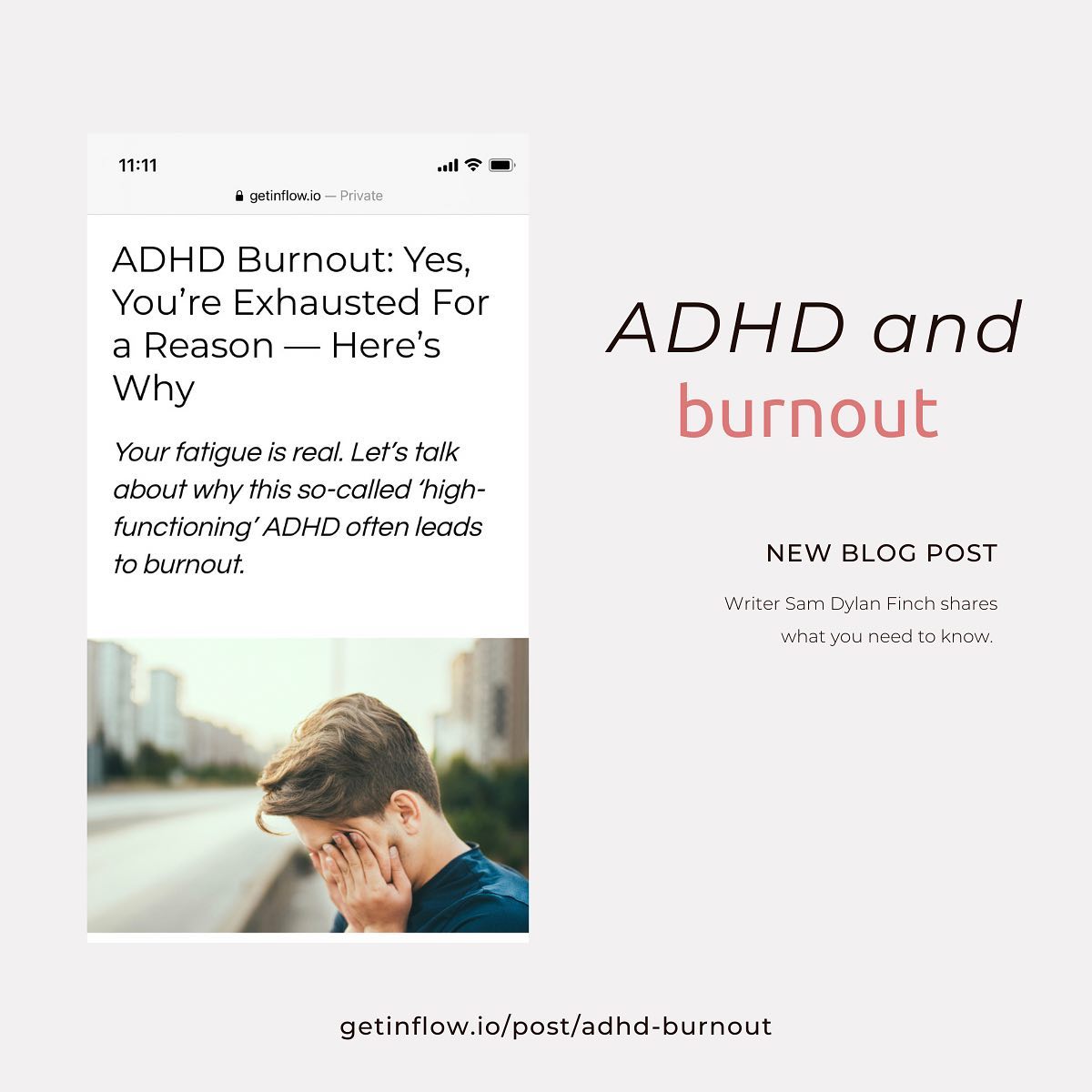 Inflow - What is #ADHD burnout, and why does it happen?... | Facebook