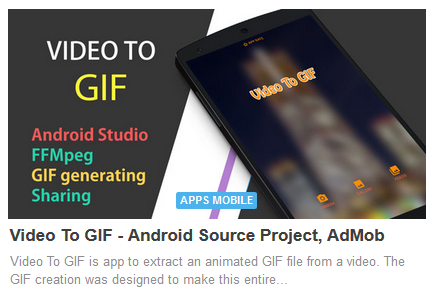 Video To GIF... - Get Source Code Android , Ios and Scripts