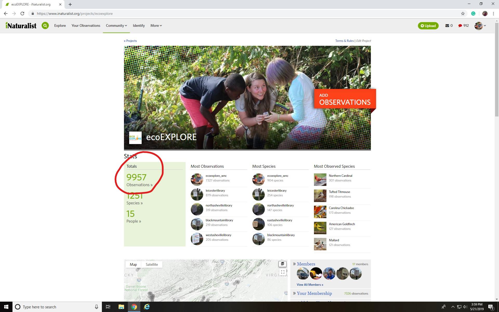 ecoEXPLORE - Check it out! Our ecoEXPLORE project is SO... | Facebook
