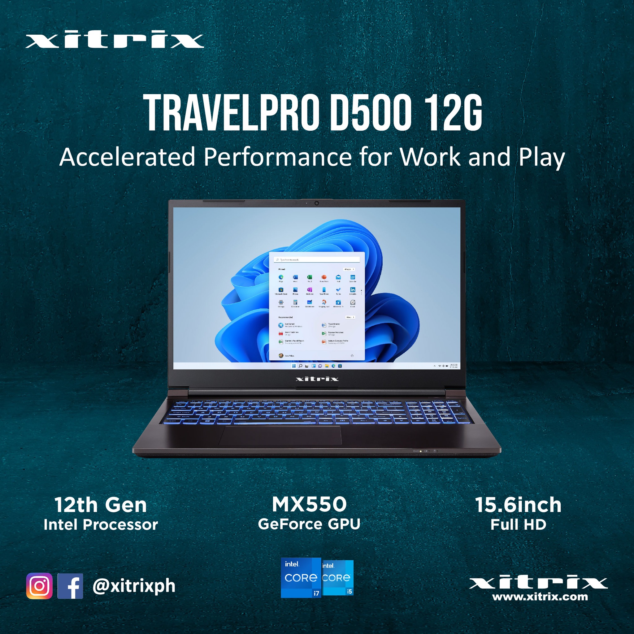 Xitrix Davao - The Xitrix TravelPro D500-12G with GeForce®... | Facebook