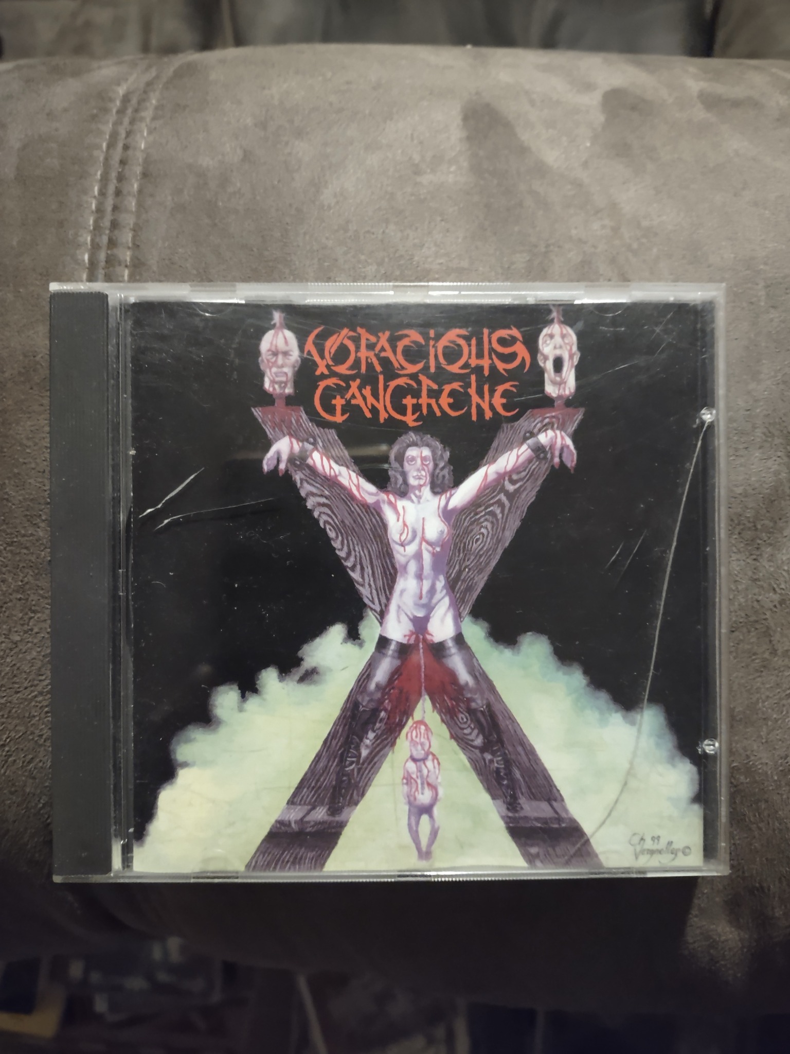 洋楽 Voracious gangrene /hooked to death Voracious Gangrene 