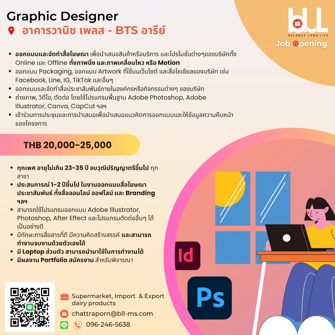 หางานประจำและ Part-Time ทั่วประเทศไทย | บริษัท BLL Management Services ...