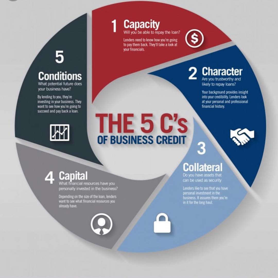 Financial Elevation Llc 5 C S Of Business Credit This Is What Lenders Look For When Approving Loans Capacity Are You Able To Repay The Loan Lenders Will Examine Your