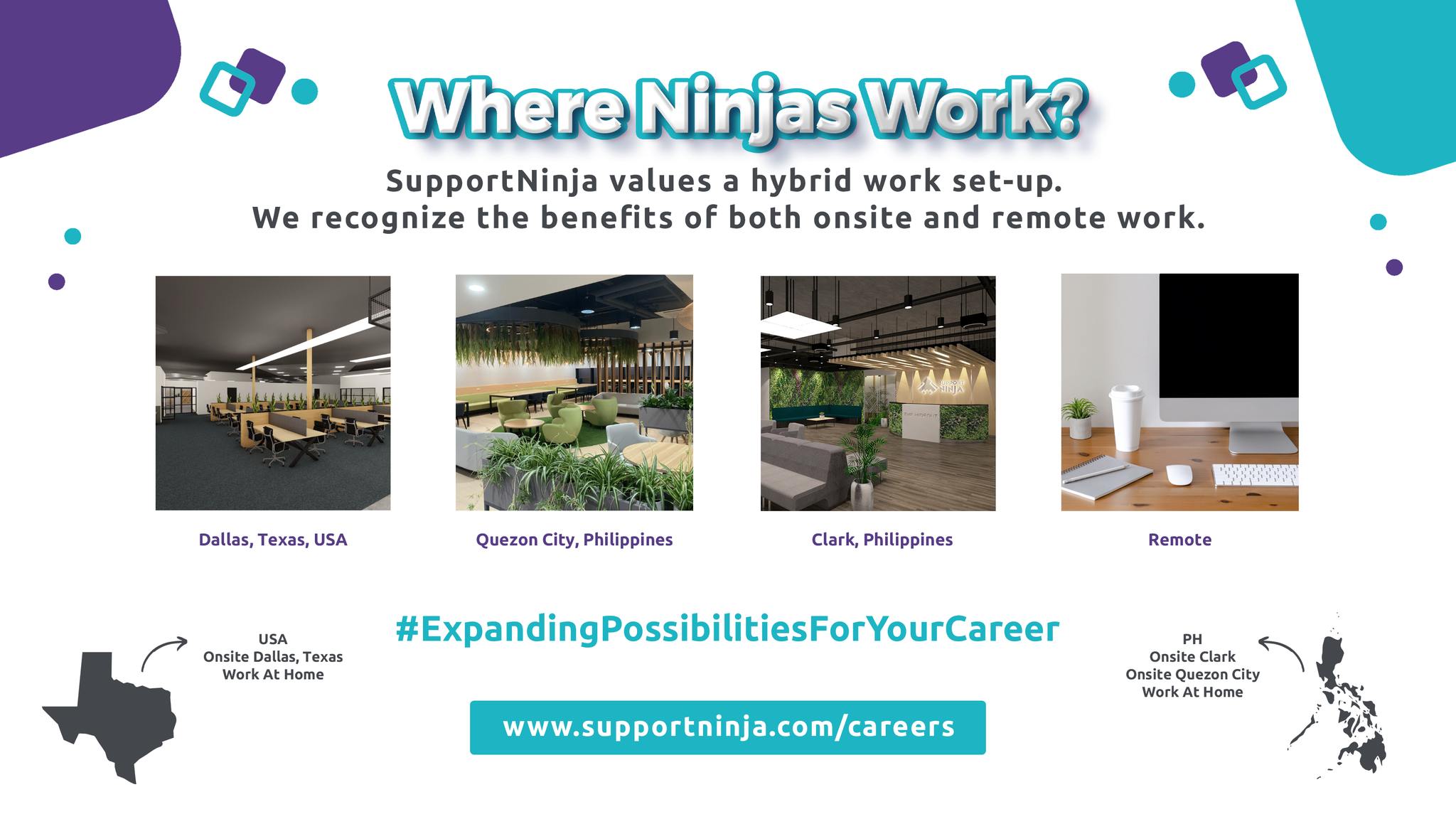 SupportNinja PH - Where Ninjas Work! SupportNinja values...