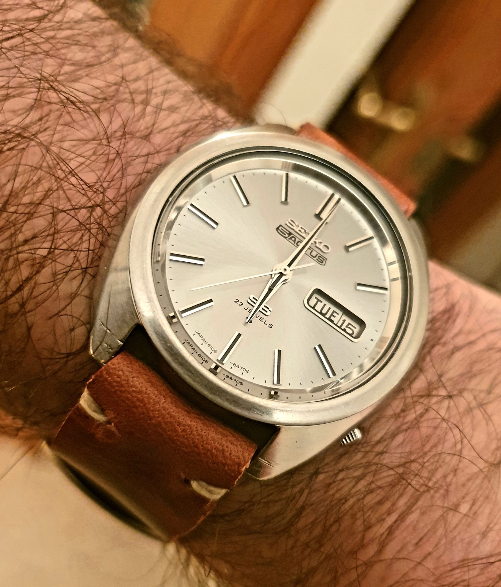 I have a real soft-spot for my Seiko 6106-8440 