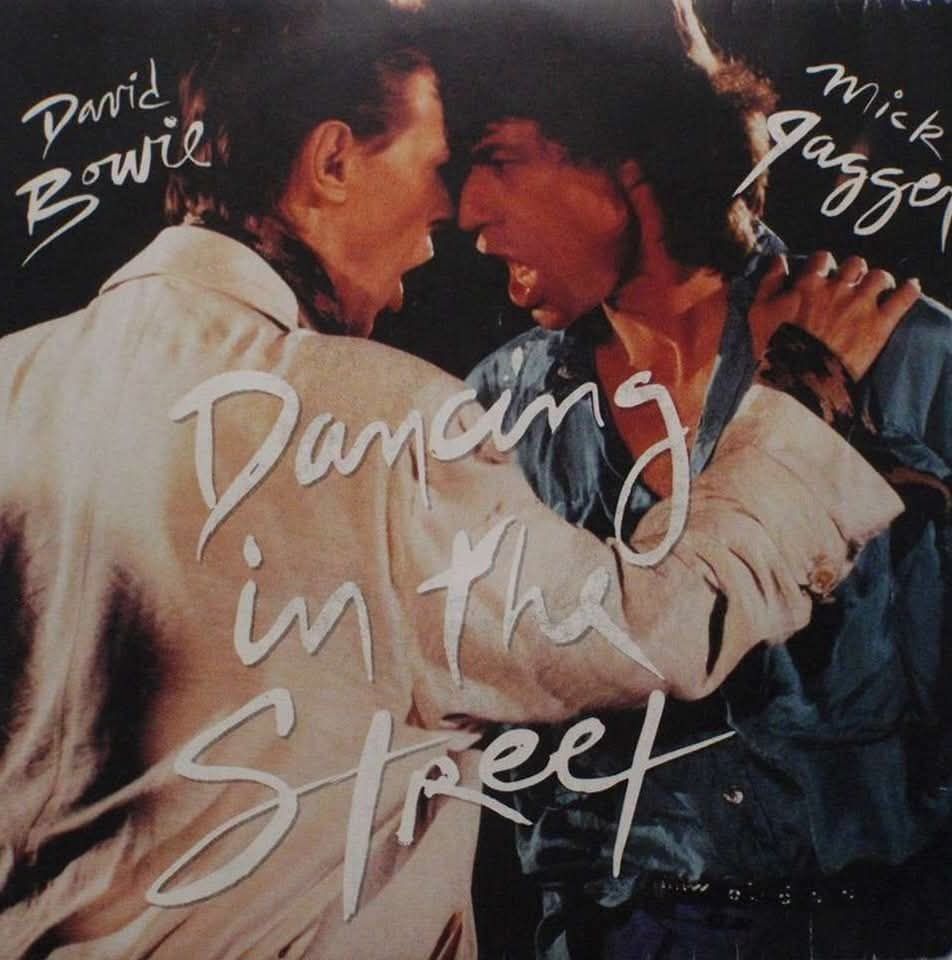 David Bowie and Mick Jagger's Dancing in the Street hits number 1