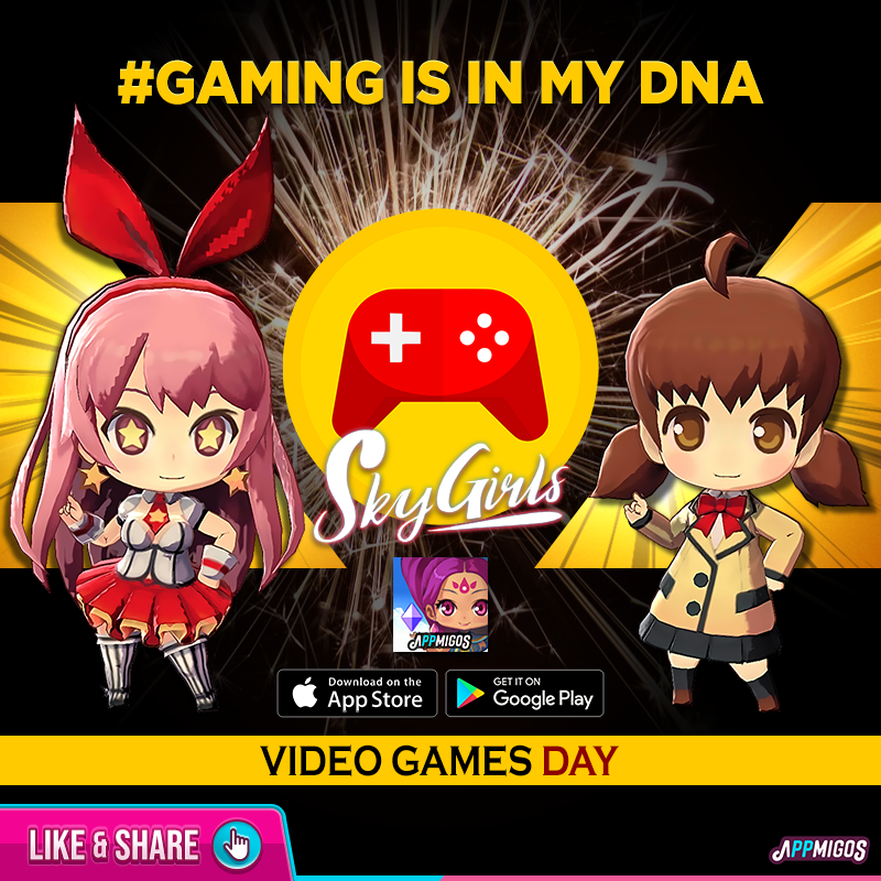 Appmigos Download Game Sky Girls New 3d Flying Runner Facebook