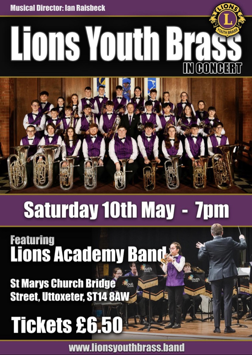 Lions Youth Brass Band in concert