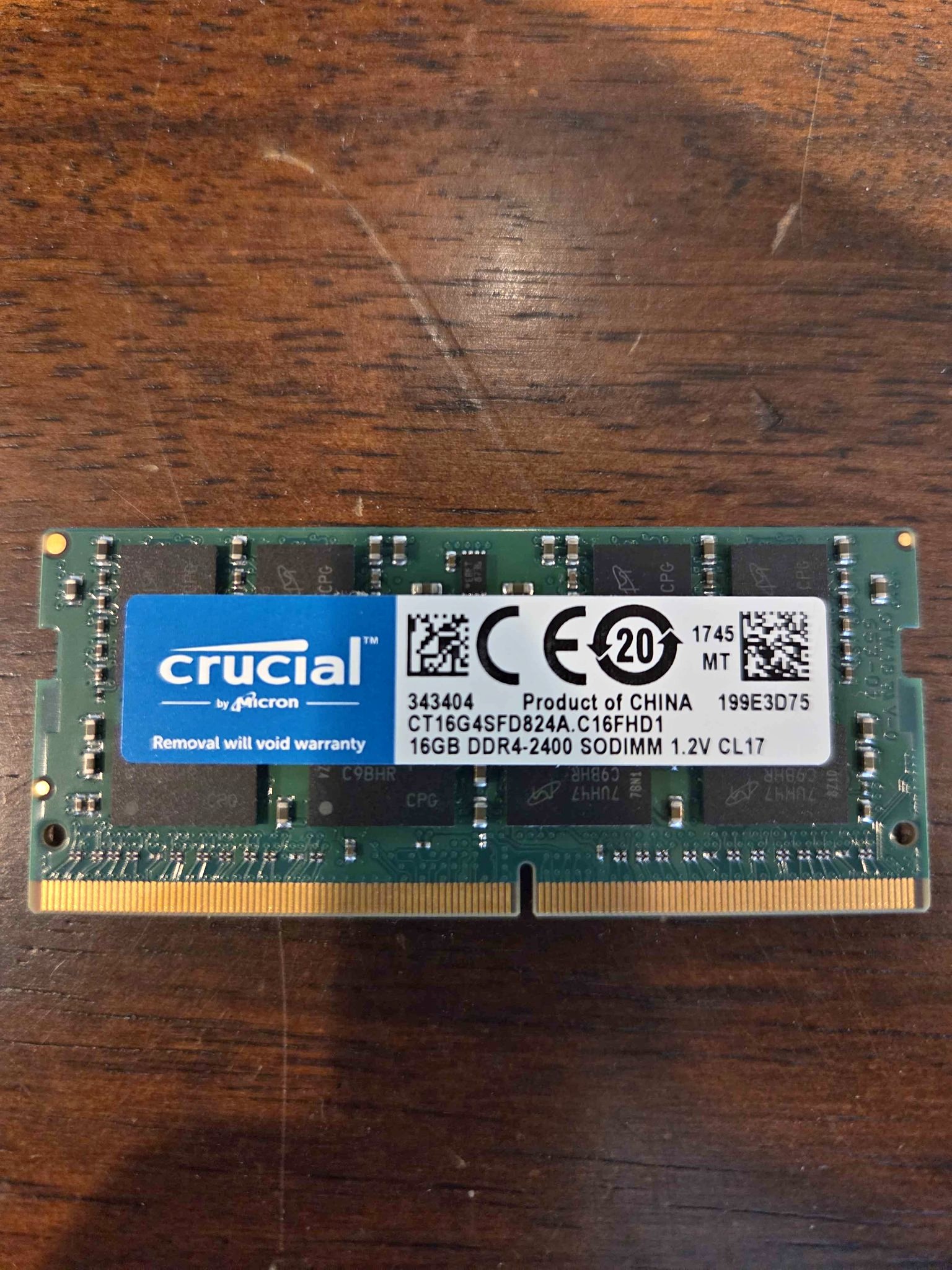 Hynix 2 X 1gb Ddr2 So-dimm 200-pin 667 Mhz Pc2-5300s Laptop Ram