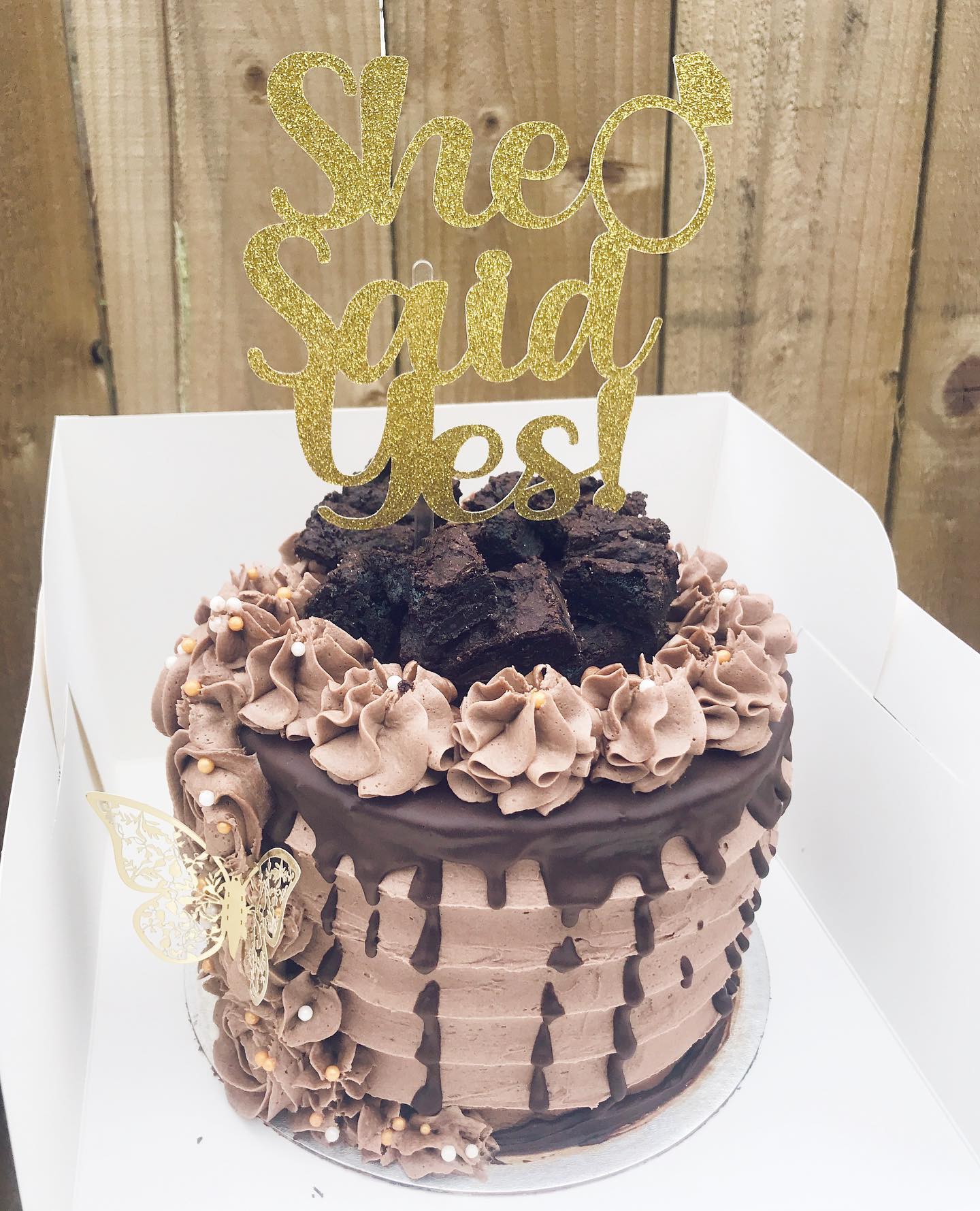 Pure Bakery - We had the “She Said No” topper at hand just...