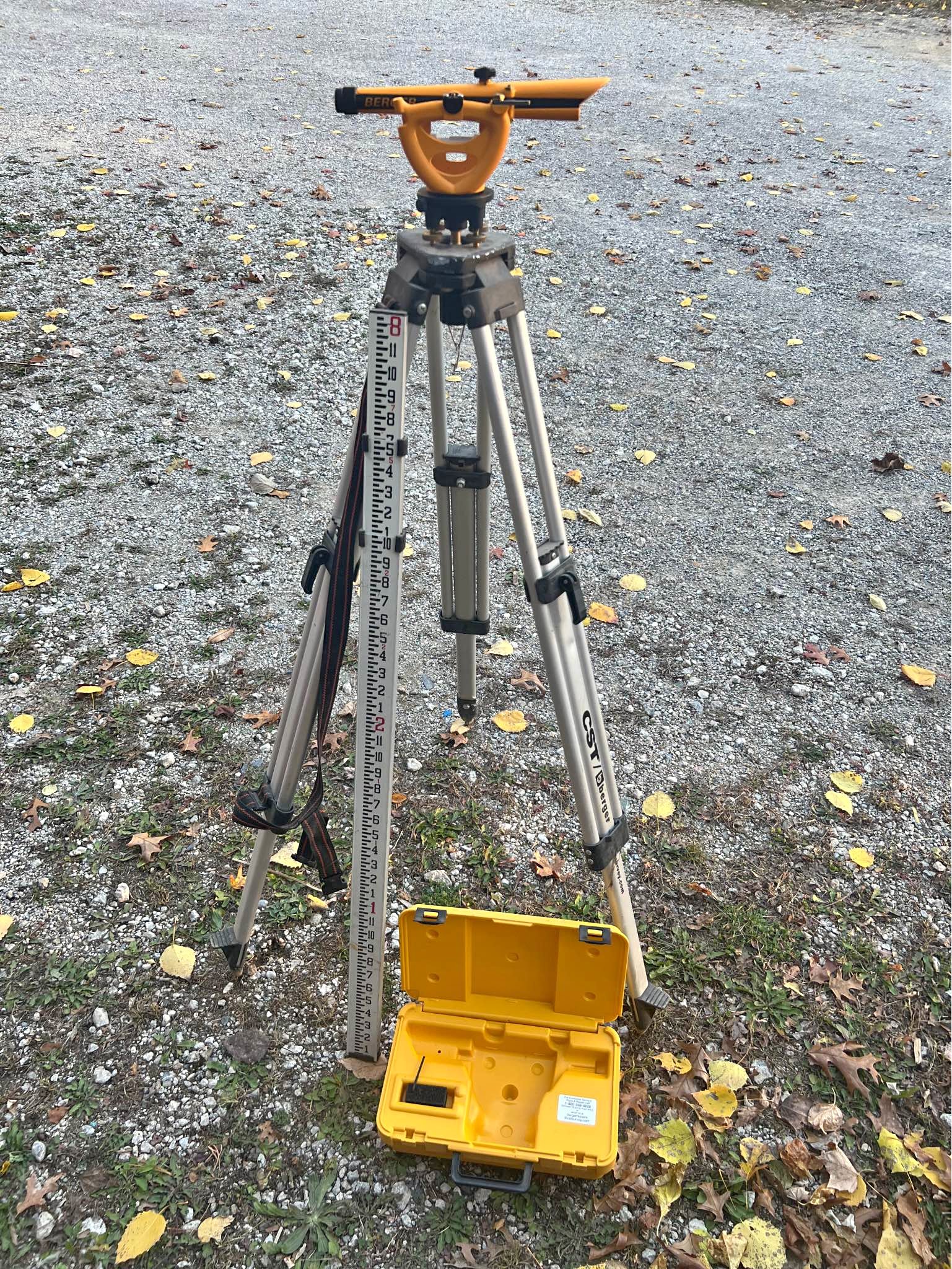 Berger Instruments Model 136 Surveying Optical Transit Level with ...