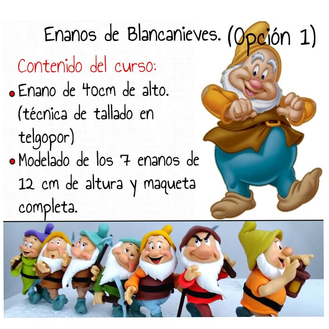 Nombre De Los 7 Enanitos De Blancanieves