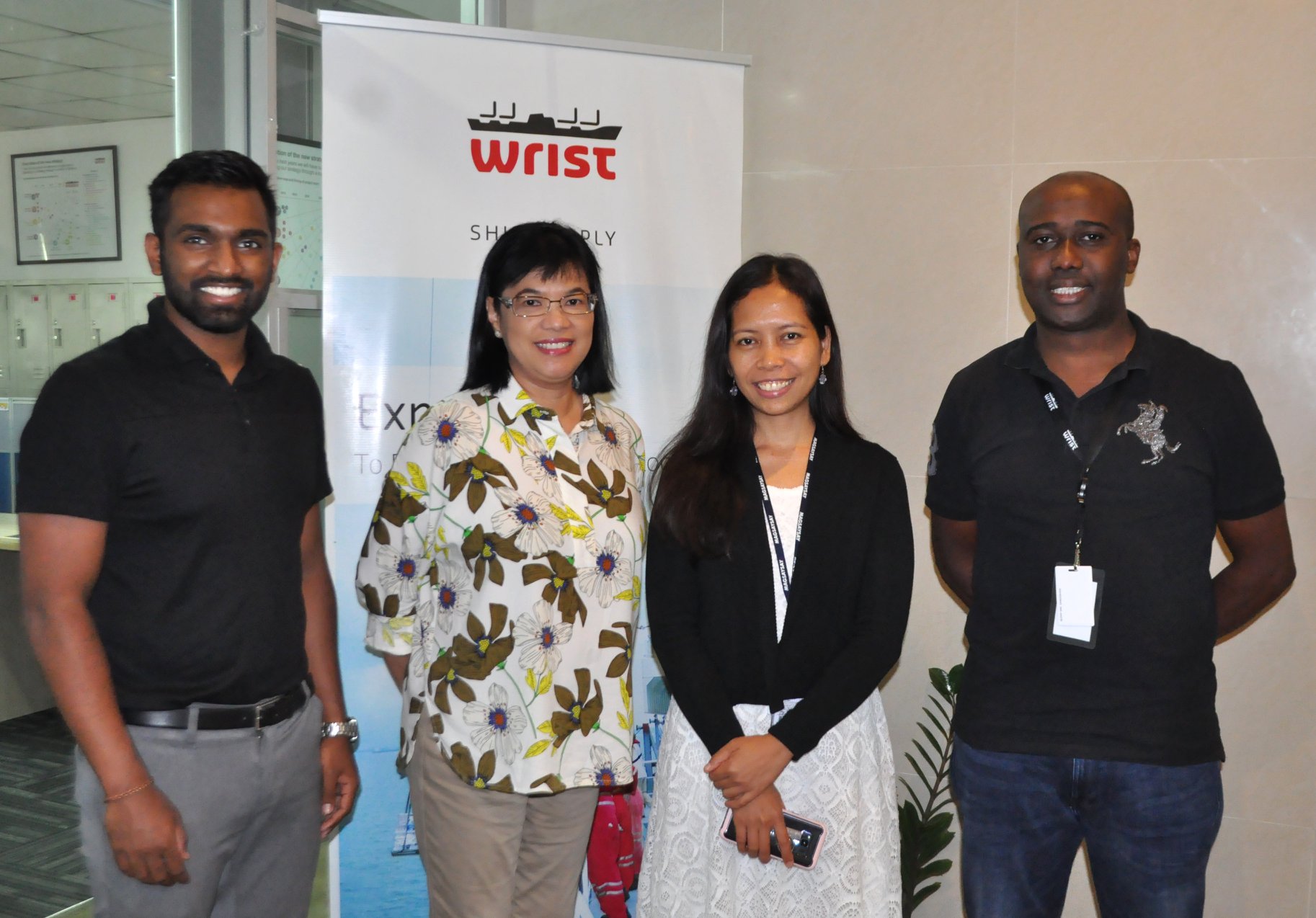 Global - GPM Welcomes Wrist Ship Supply Visitors Global Process Manager ...