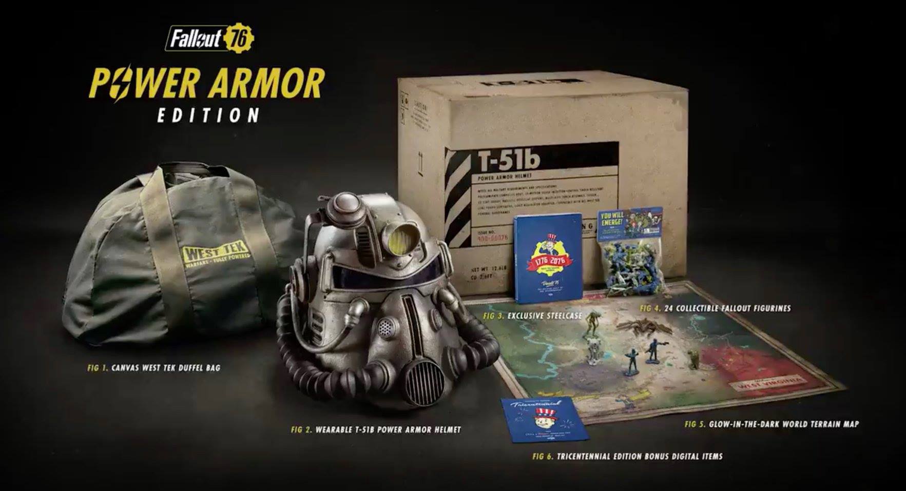 FALLOUT 76 << . Full-Scale Wearable T-51 Power Armor Helmet with