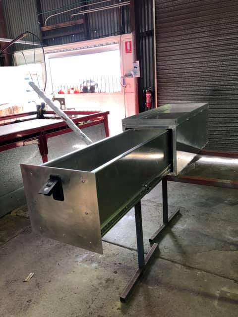Custom built aluminium draws.... - Welding Rod Fabrications