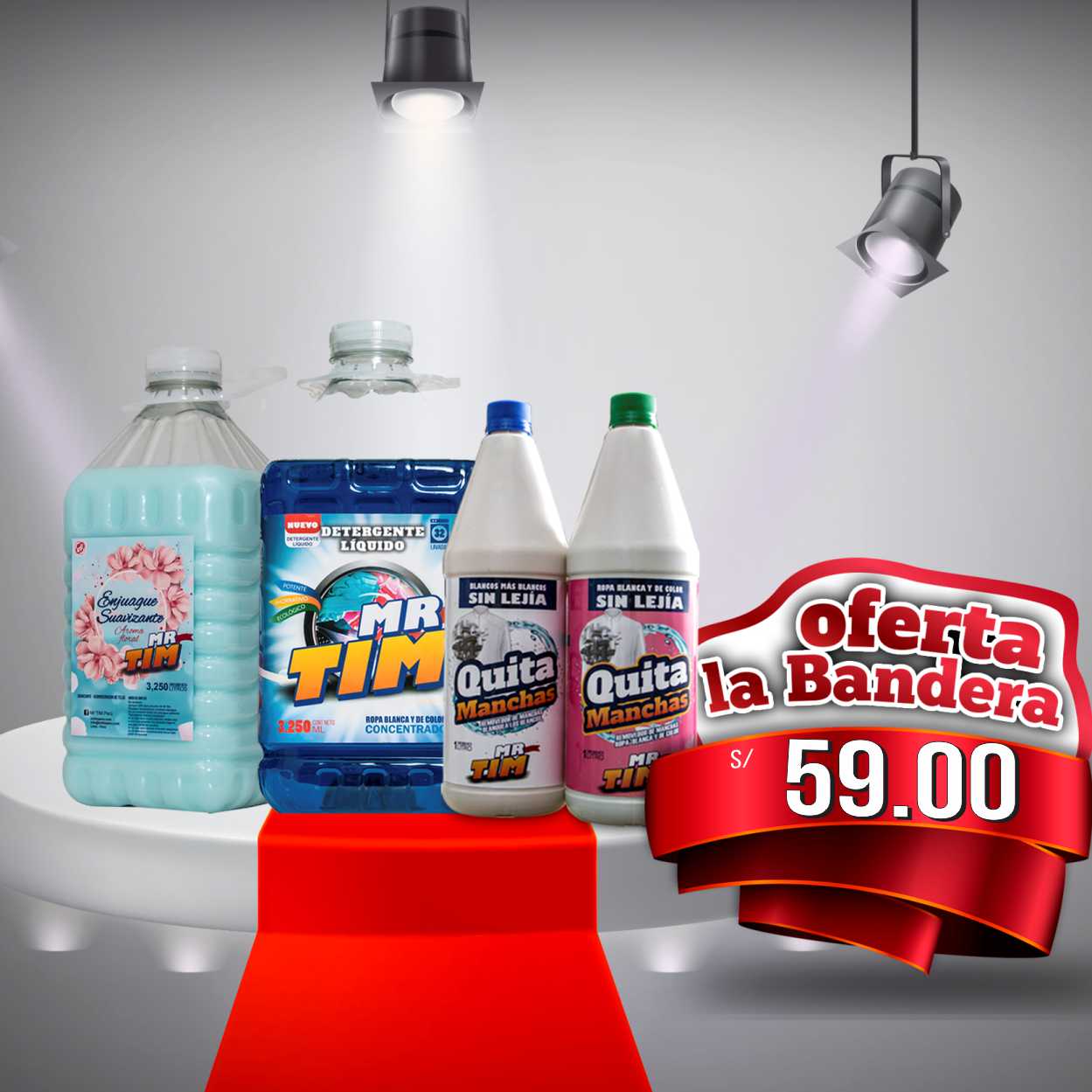 Mr Tim Perú - UN AHORRO DE S/ 6.60 en el lavado de su ropa...