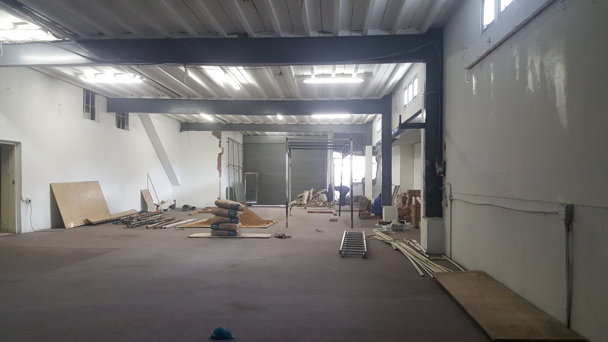 RA Building - New Shop / Bathroom / Office Before / After...