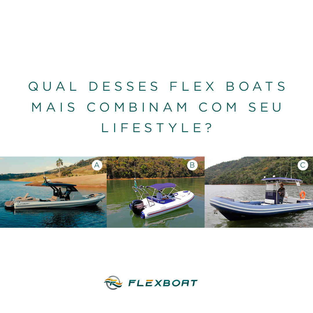 Versatilidade é uma das nossas maiores... - Flexboat Náutica