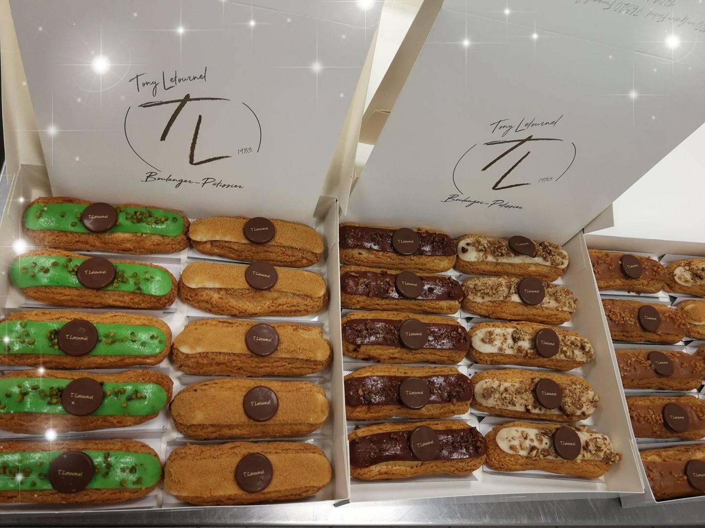 Boulangerie Tony Letournel - La folie des éclairs Commande de 36 ...