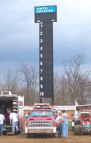 Track - The New Scoring Tower! Towards the end of the Silver Springs ...