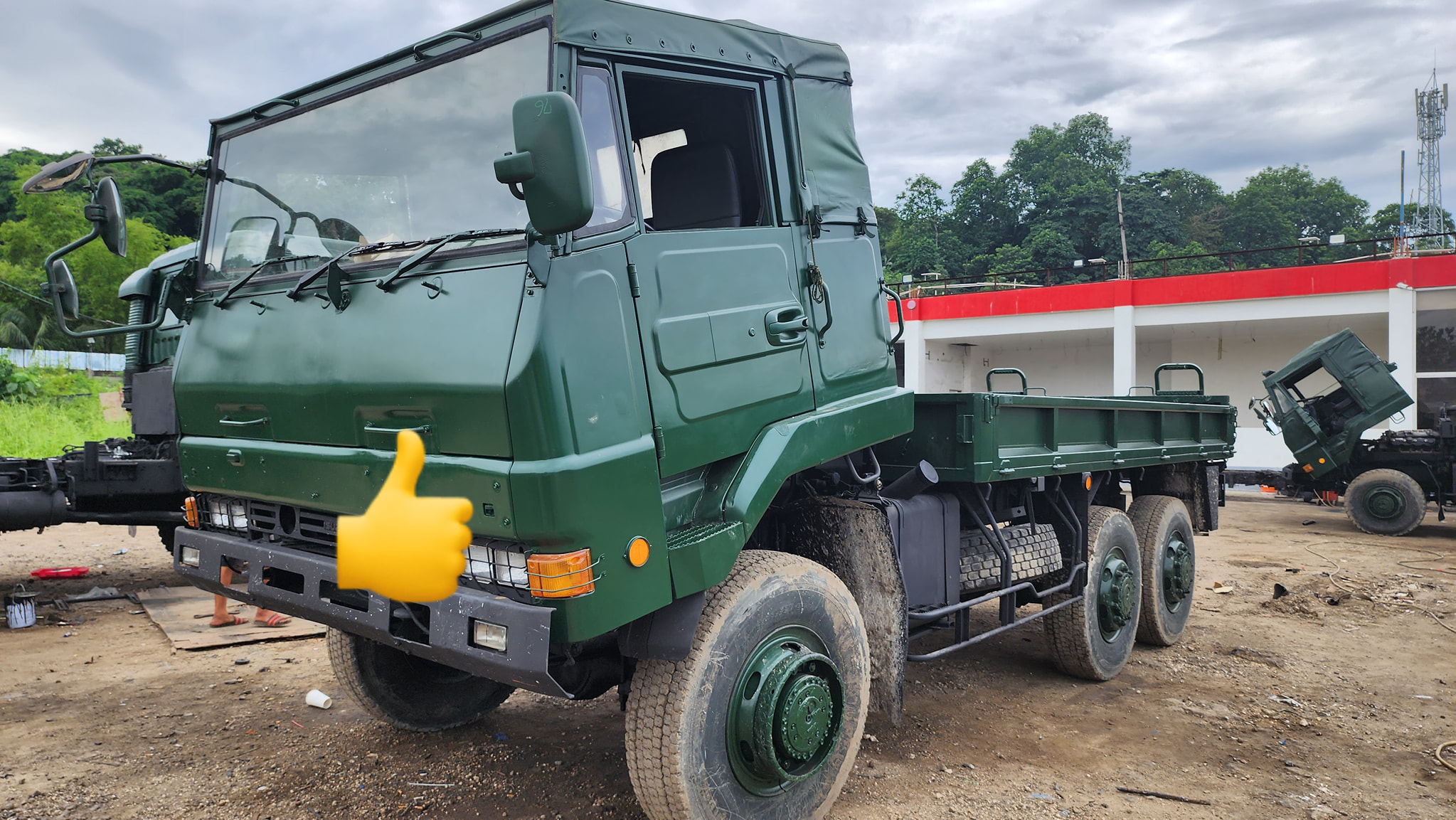 Japan Surplus Kumong kumong Military Truck 6W and 10W With winch and ...