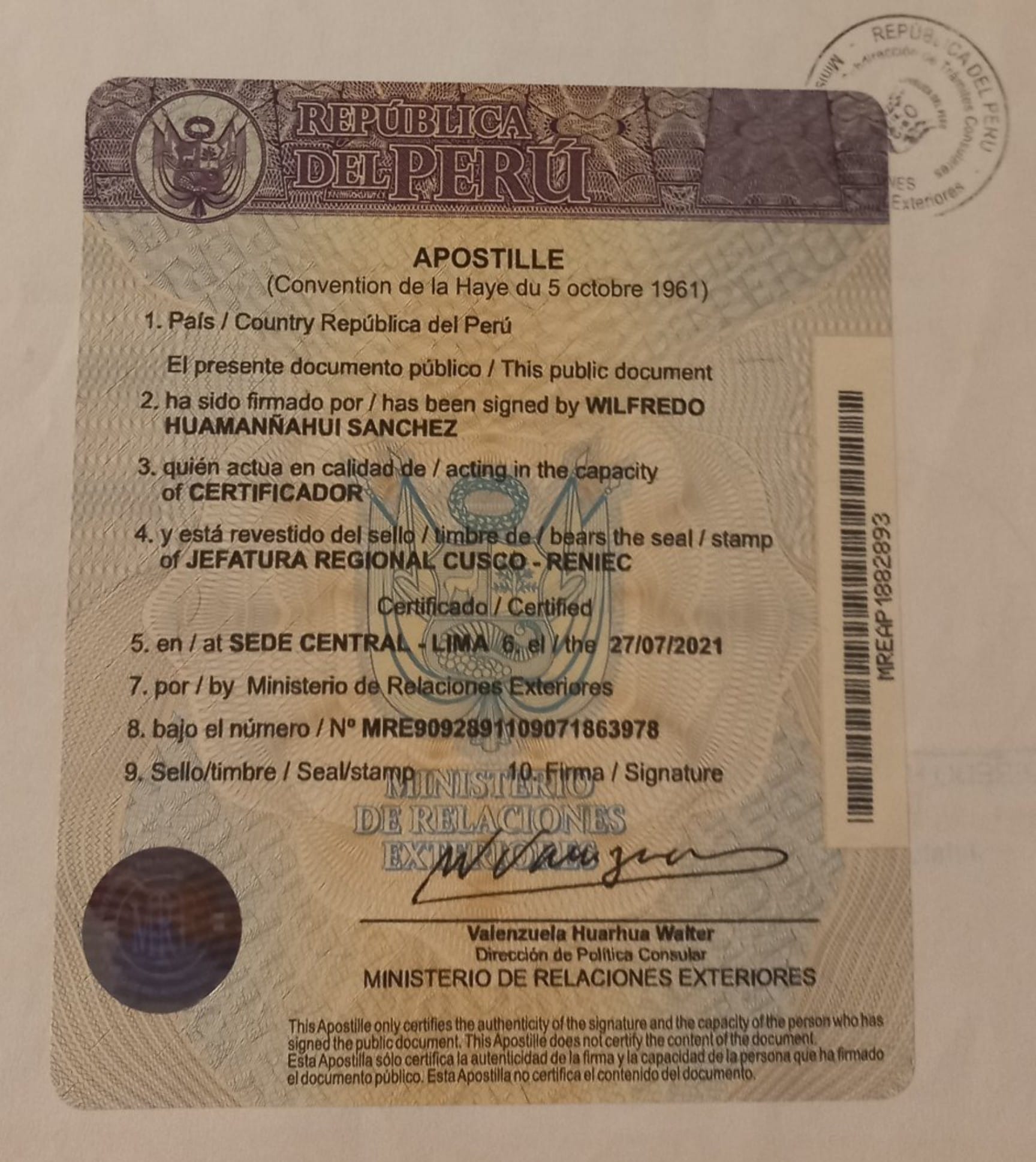 Apostillas - Perú - #InformacionImportante ¿Que es la apostilla? 🤷‍♀️🇵🇪 ...