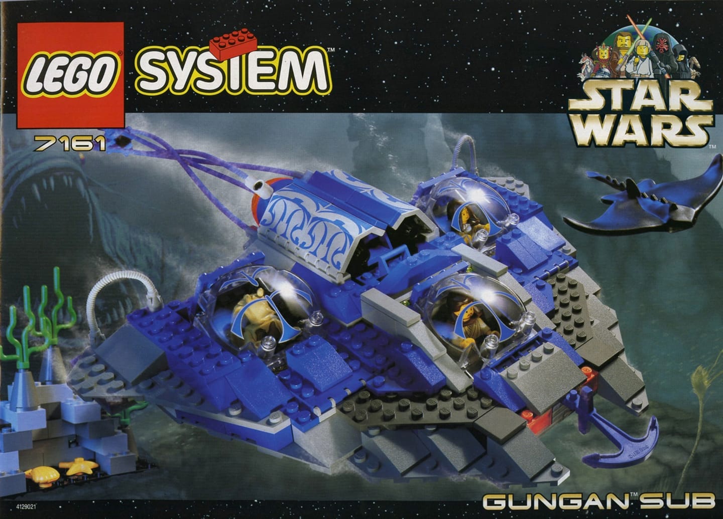 7161 Gungan Sub and 9499 Gungan Sub are the only two models