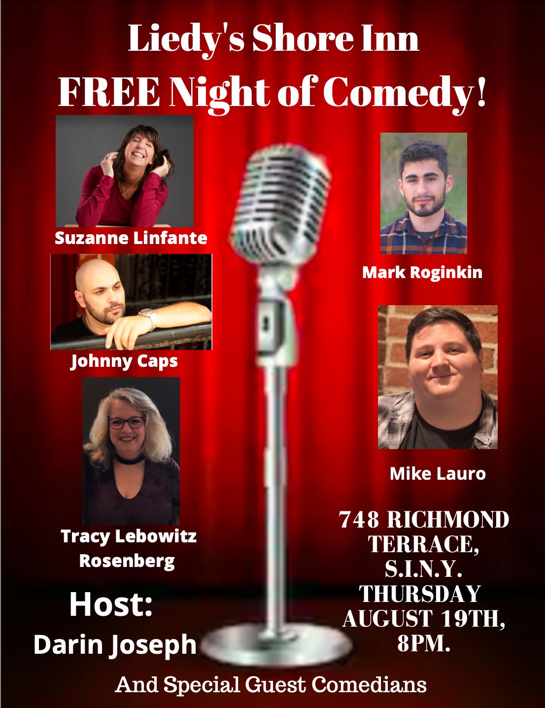 Fans of Tracy Rosenberg's comedy