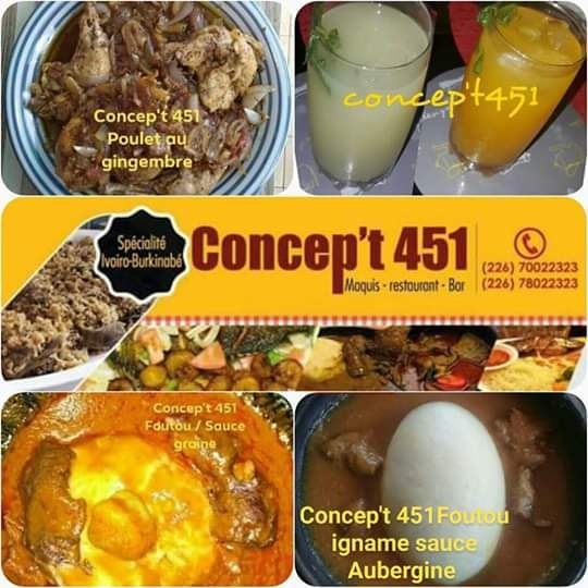 Concep't 451 - Menu Midi (20 06 2019) ♨Foutou banane...
