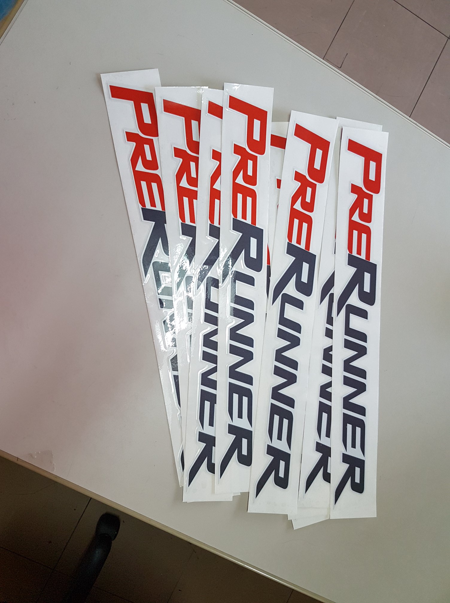Prerunner Stickers for Toyota... - ZAM General Merchandise | Facebook