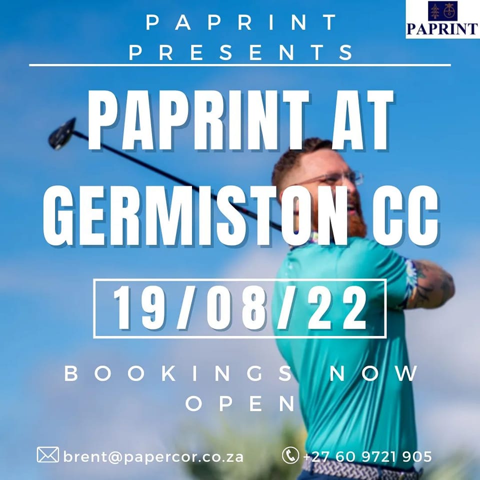 The next Paprint Charity Golf Day will... - Papercor Holdings