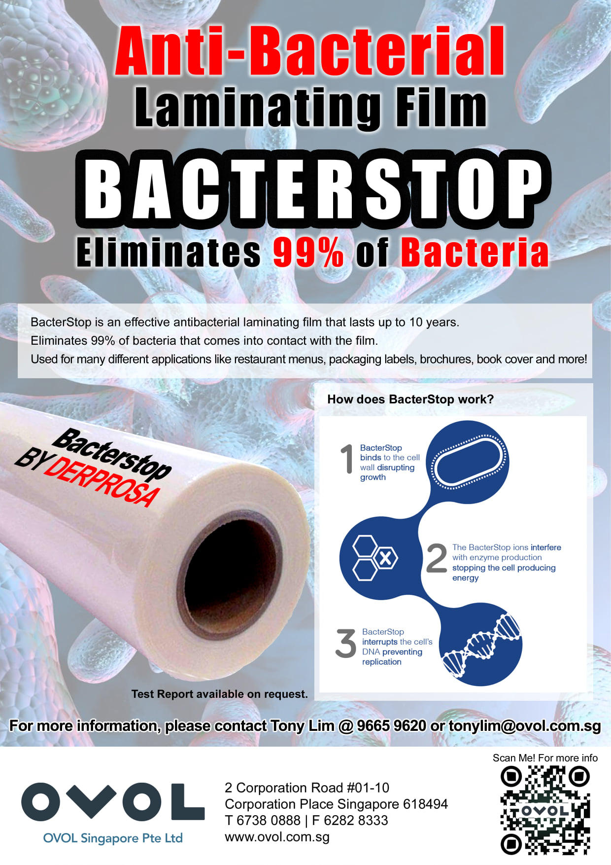 BacterStop is an effective... - OVOL Singapore Pte Ltd
