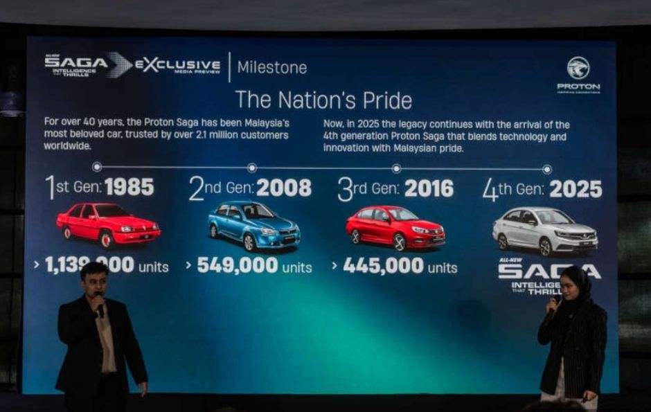 It's a heavily facelift not a new generation Saga but why Proton claim ...
