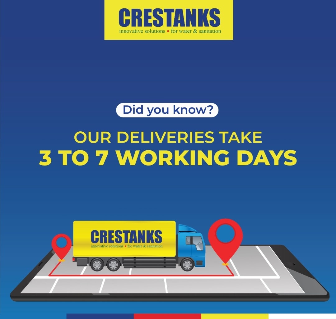 Did you know that our deliveries take... - Crestanks Limited